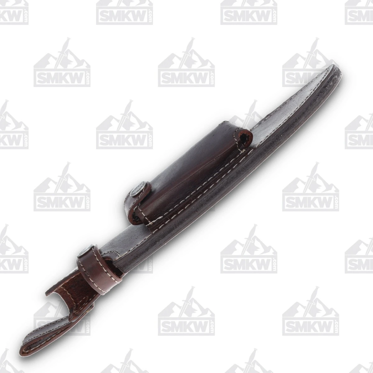 Marbles MR626 Stacked Leather 8in Bowie Fixed Blade MR626 View 12