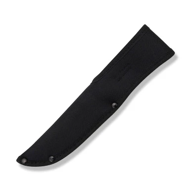 Marbles Checkered Wood Skinner 5.5in Satin Clip Point Fixed Blade Knife View 6