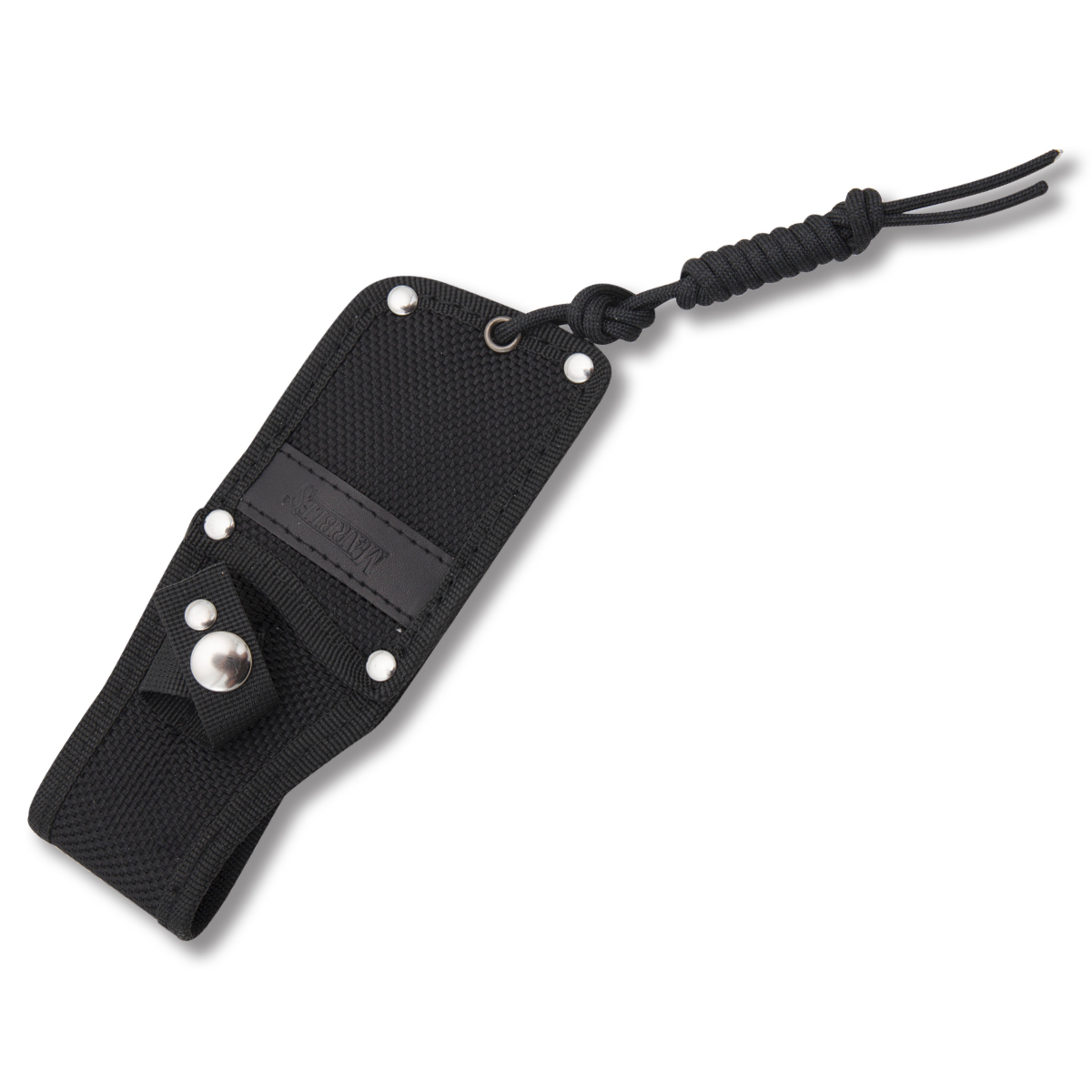 Marbles Black and Gray Raindrop 3.25in Cleaver Fixed Blade MR560 View 3