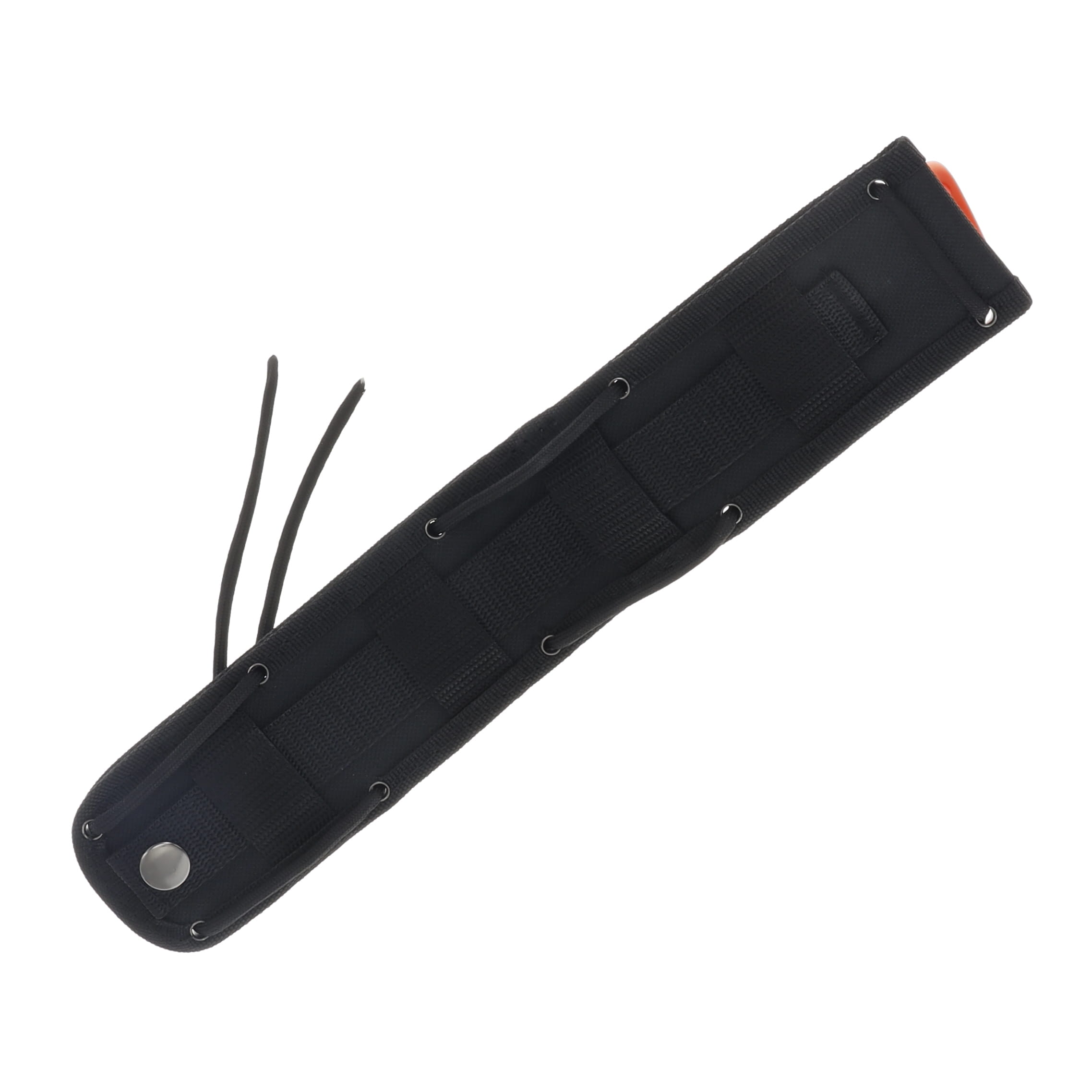 Marbles MR328 Orange and Black 7.5in Straight Back Fixed Blade MR328 View 4