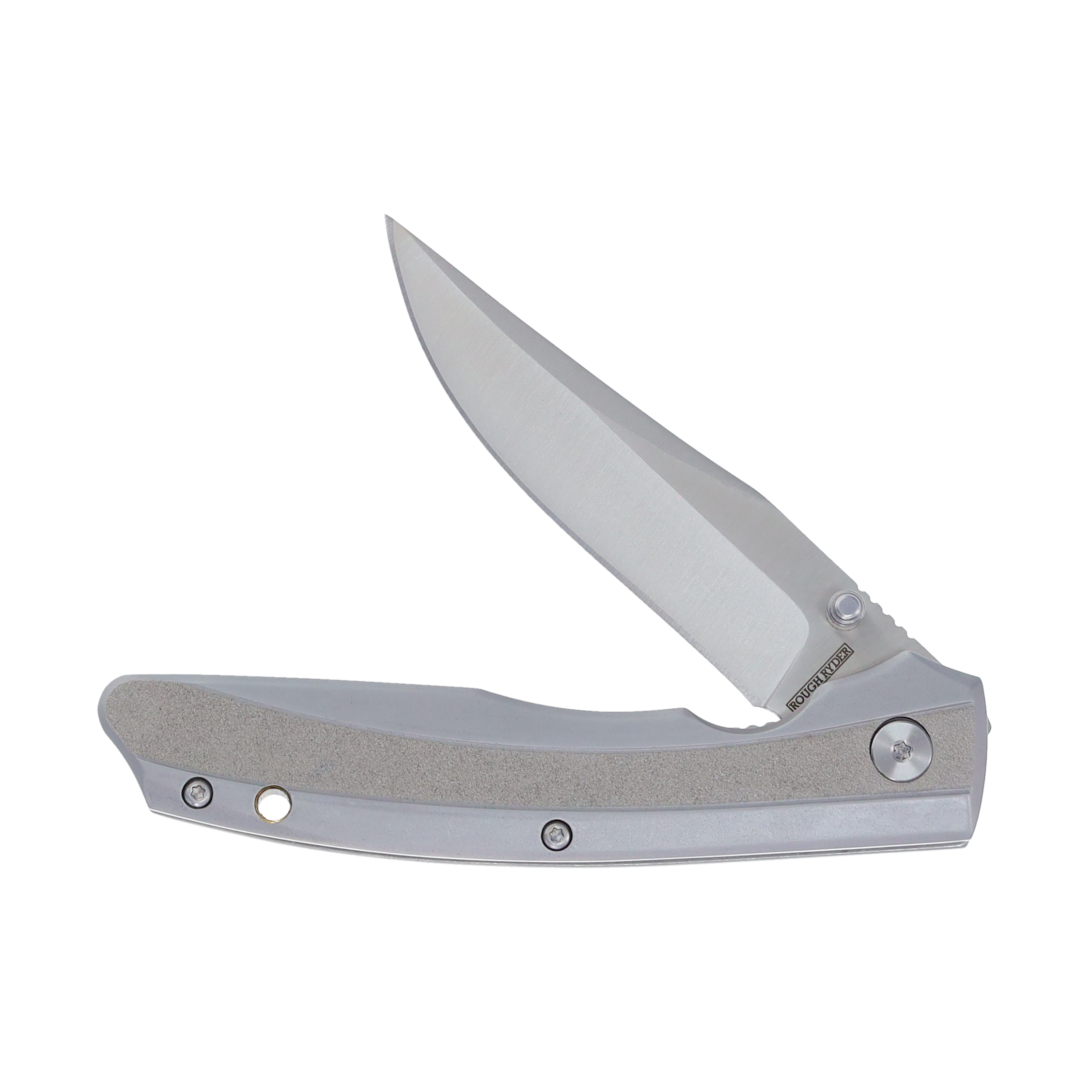 Rough Ryder Stainless Steel Satin Framelock Folding Knife RR2241 View 3