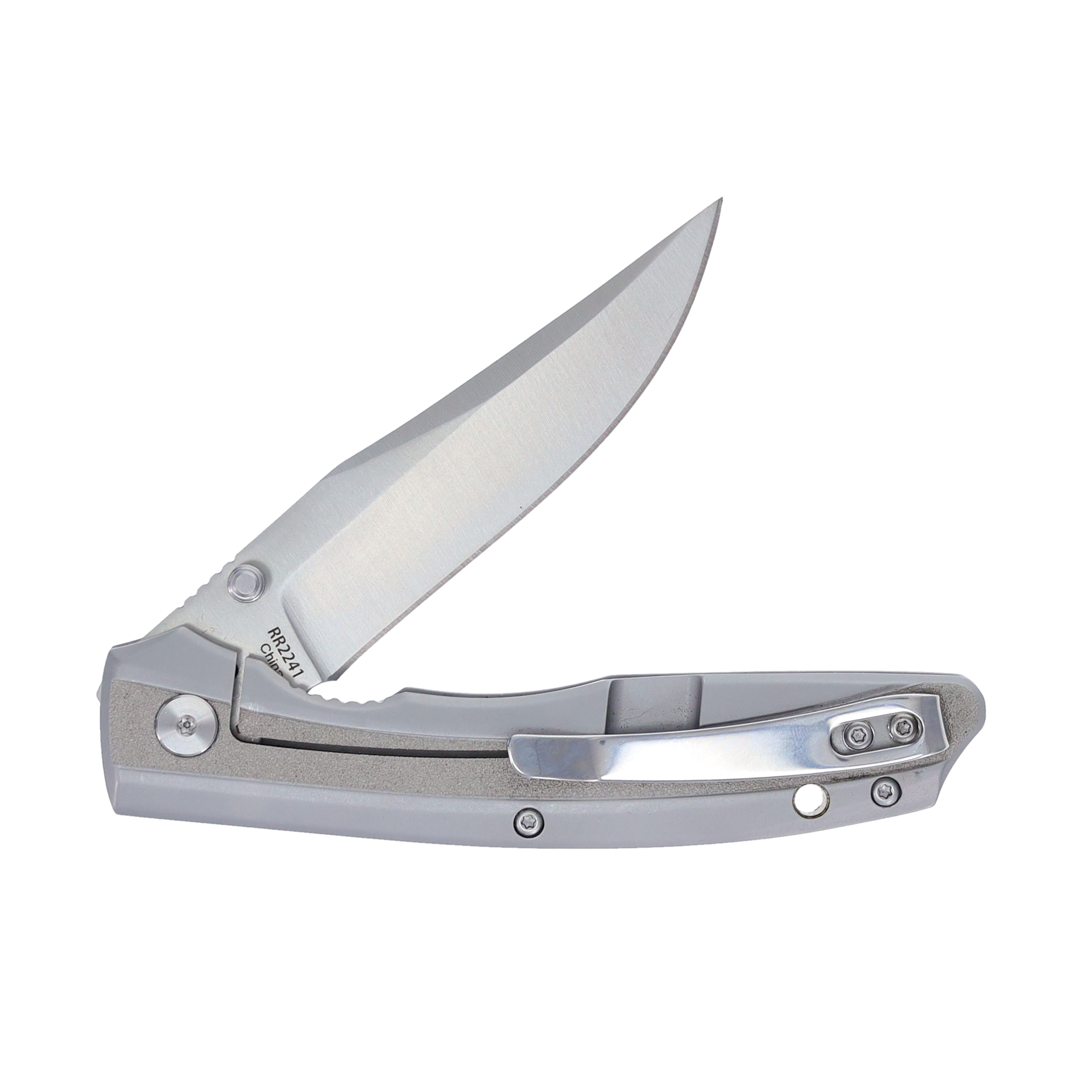 Rough Ryder Stainless Steel Satin Framelock Folding Knife RR2241 View 4
