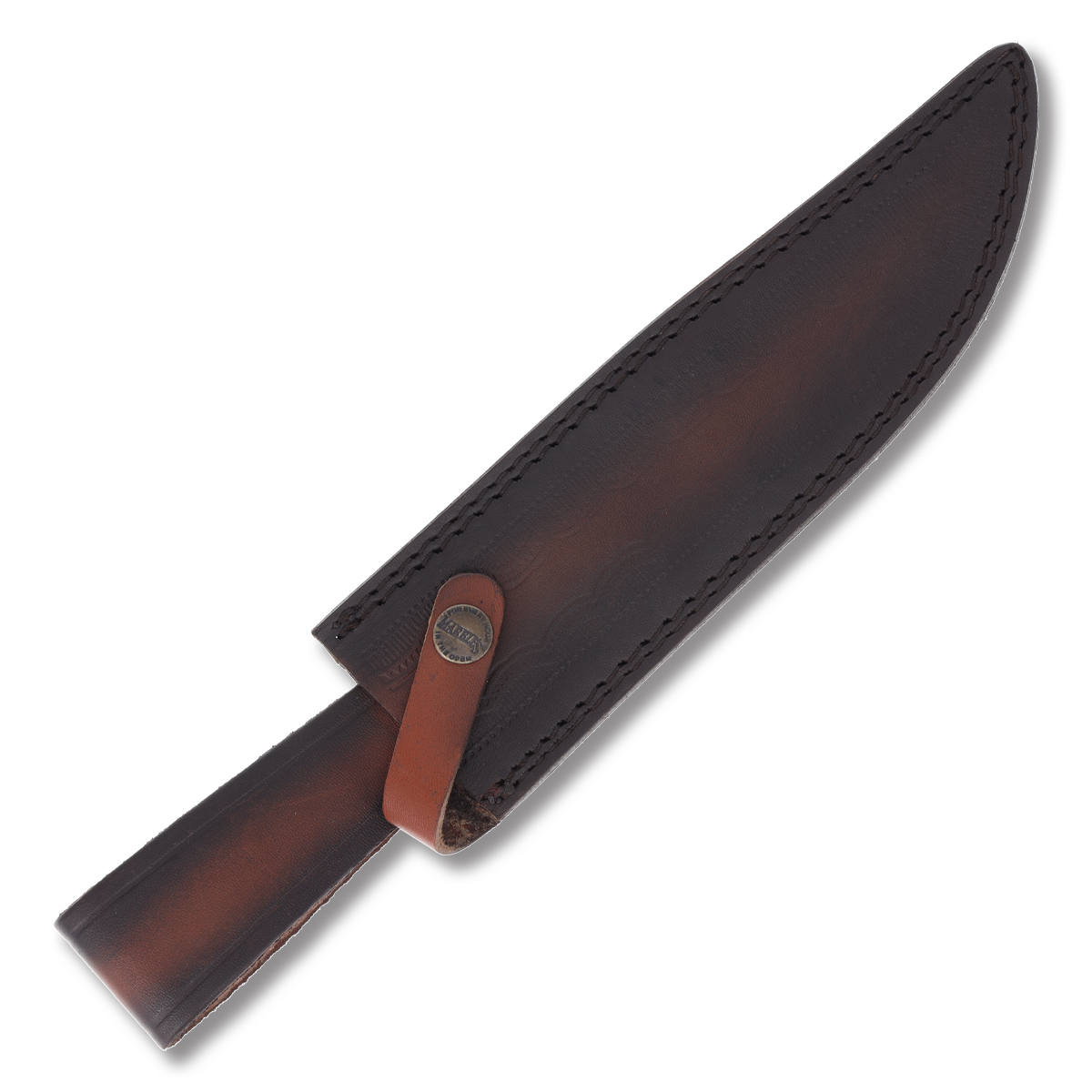 Marbles MR483 Damascus Steel 8.75in Bowie Fixed Blade Knife MR483 View 3