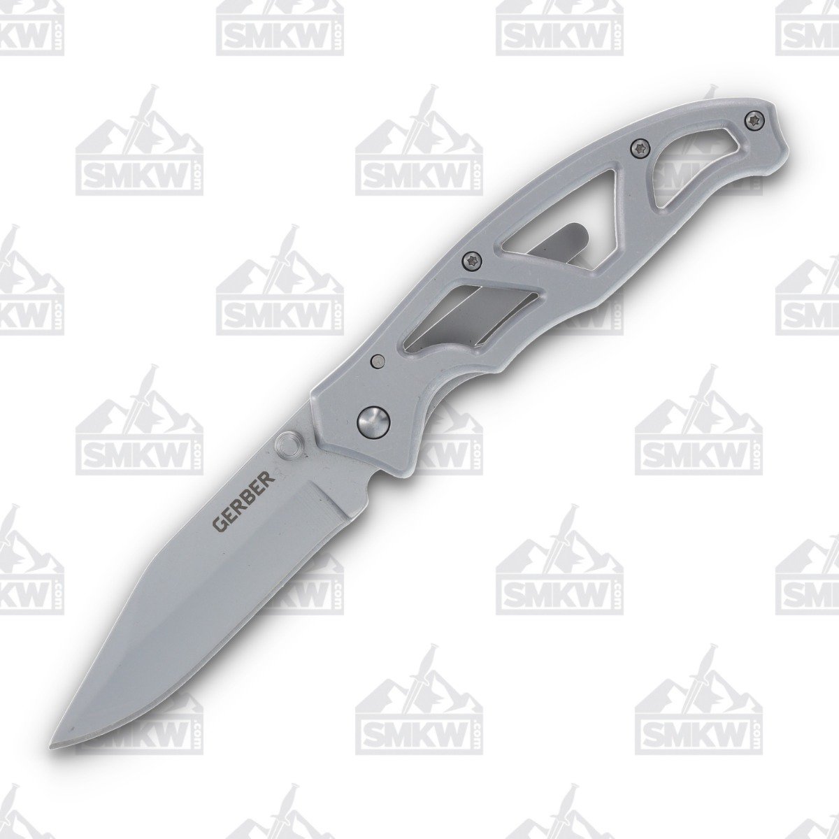 Gerber Knives Paraframe I Folding Knife 3in Plain Clip Point Blade G8444 View 1