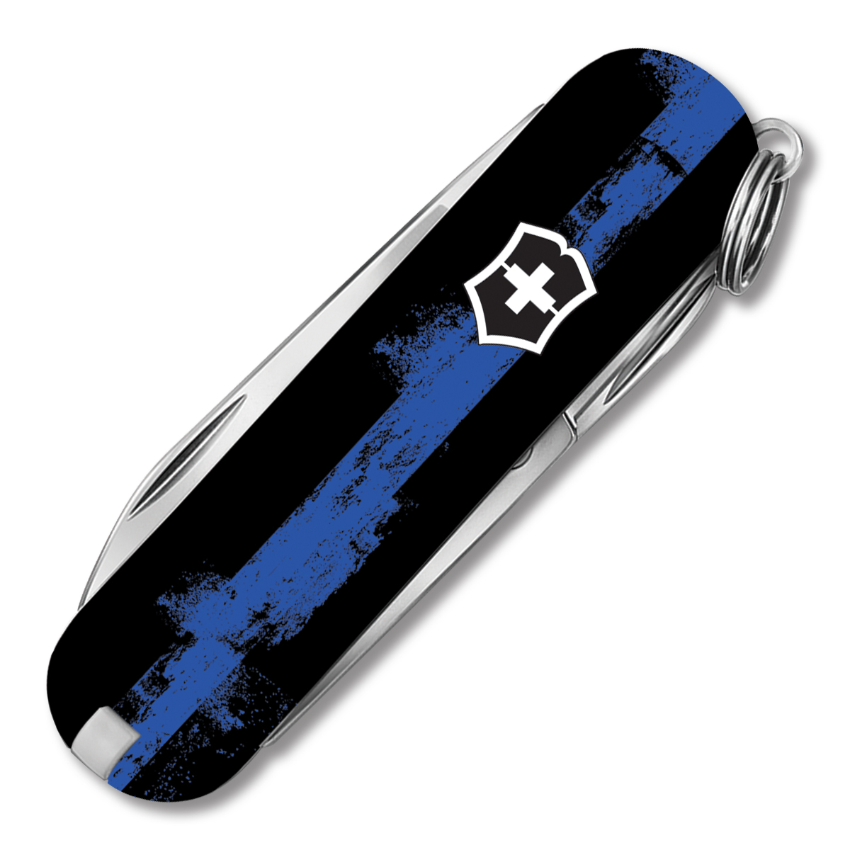 Victorinox SMKW Exclusive Classic SD Swiss Army Knife Police Blue Line V1131 View 2