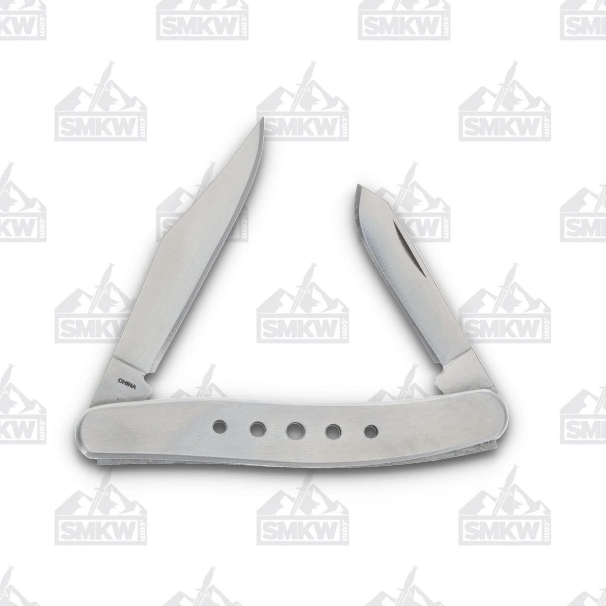 Silver Falcon 2-Blade Folding Pen Knife SF593 View 2