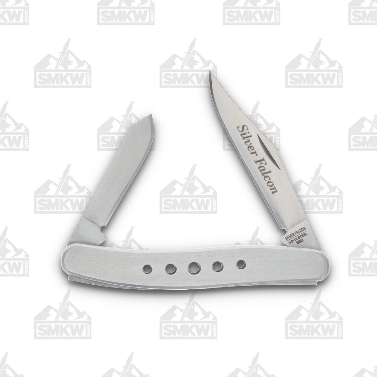 Silver Falcon 2-Blade Folding Pen Knife SF593 View 1