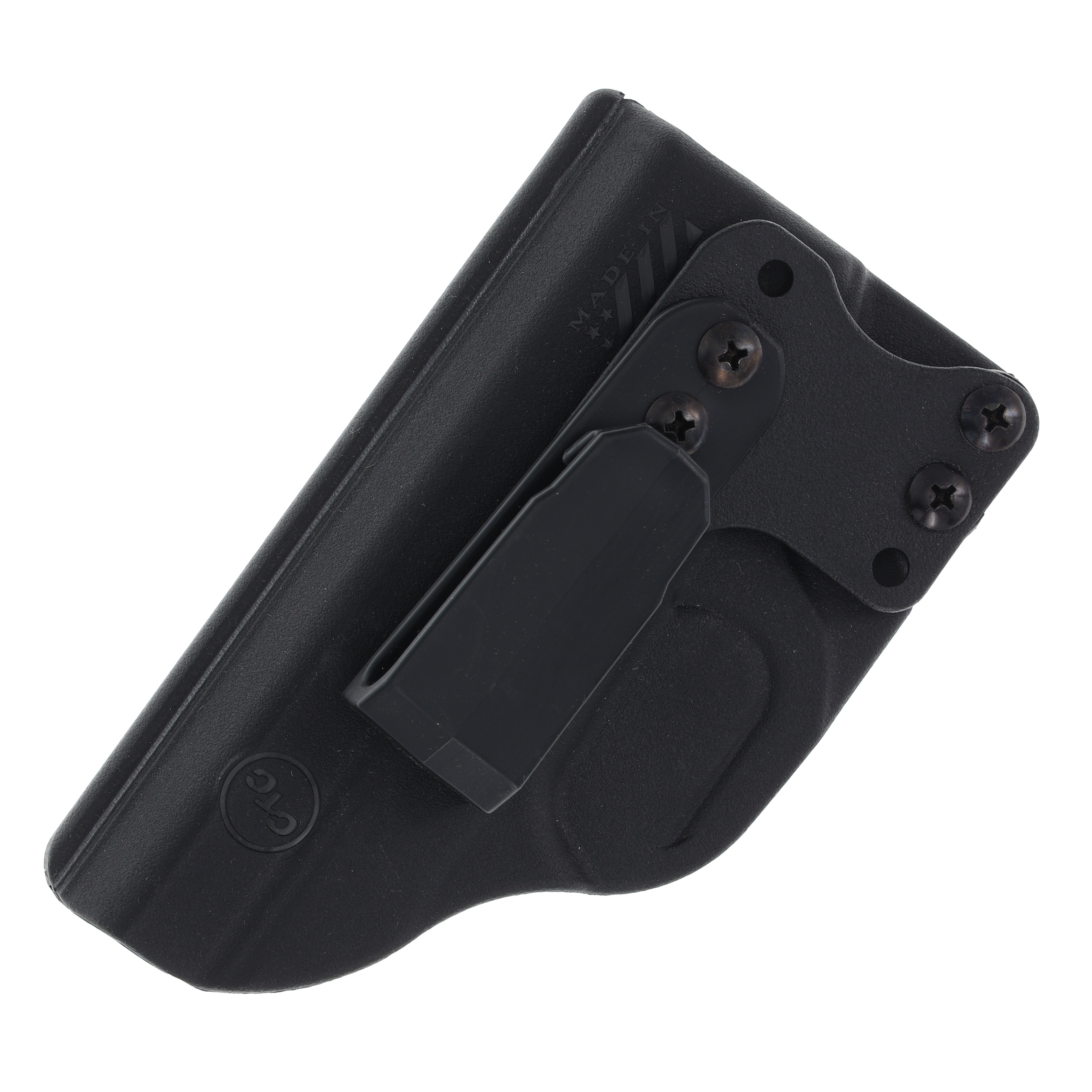 Crimson Trace Red Laserguard with BattleTech IWB Holster for Glock 43 EJLG443HBTG View 10