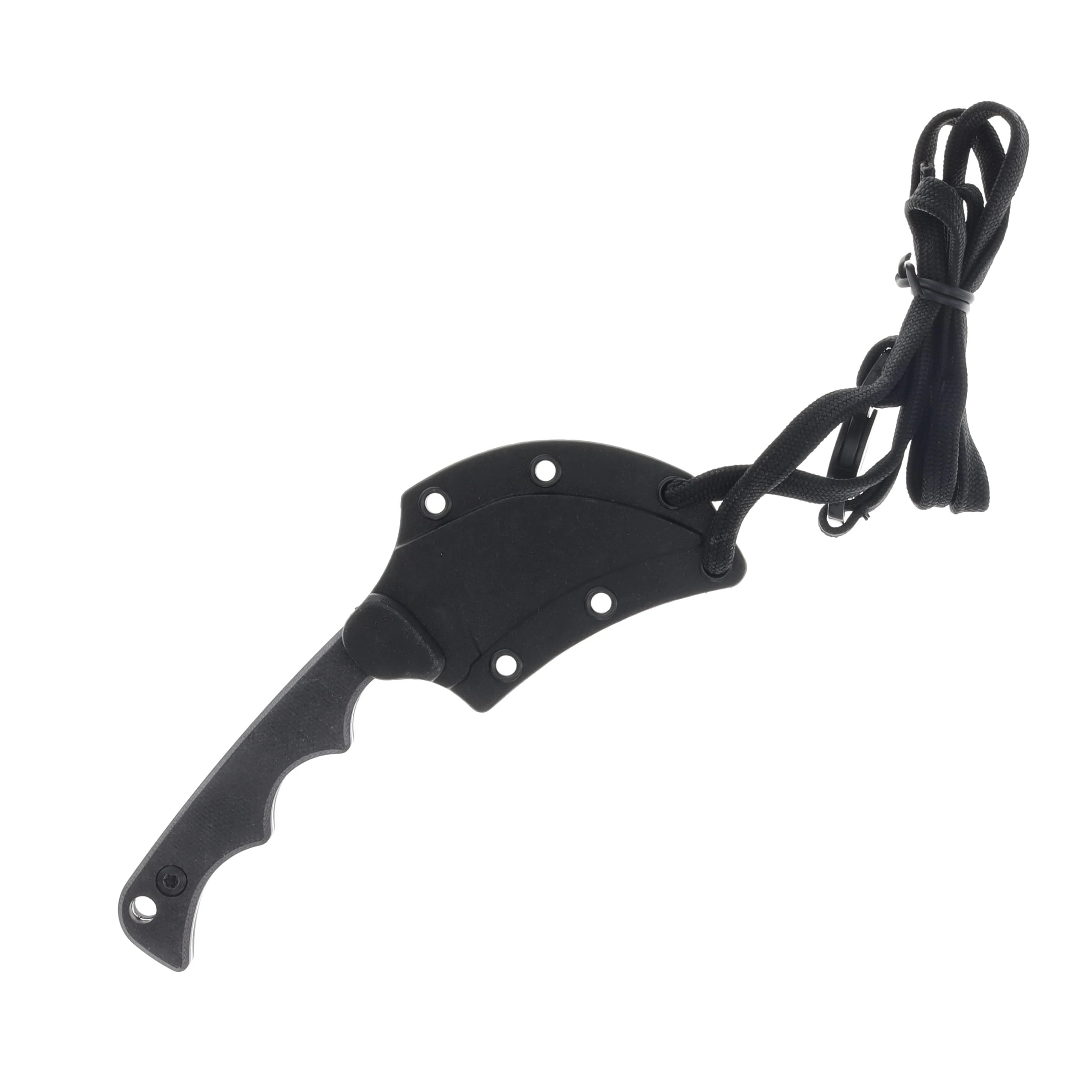 Smith & Wesson HRT Karambit Neck Knife 2in Plain Black TiNi Hawkbill 1193154 View 4
