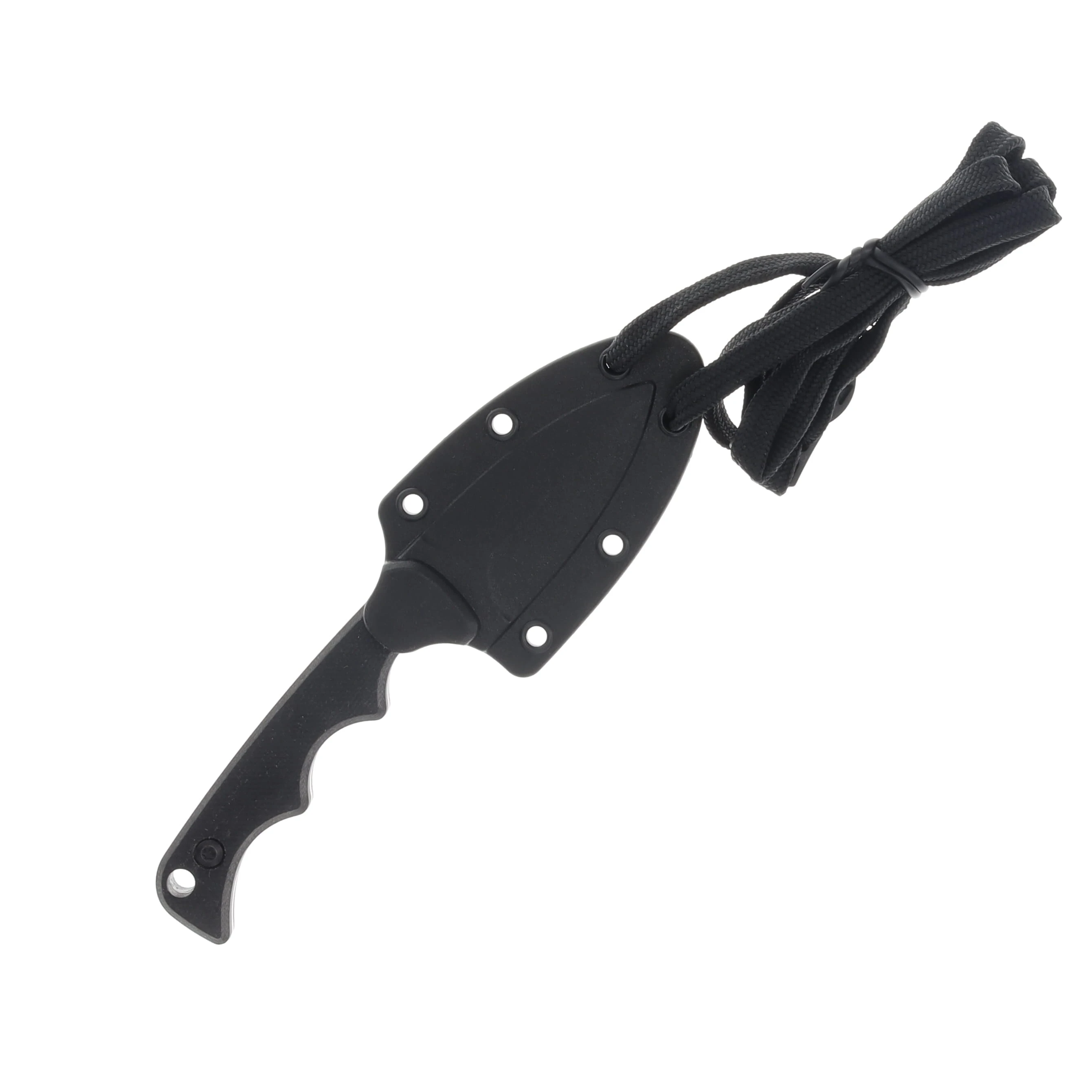 Smith & Wesson HRT Neck Knife 2 Inch Plain Black TiNi Spear Point  1193156 View 4