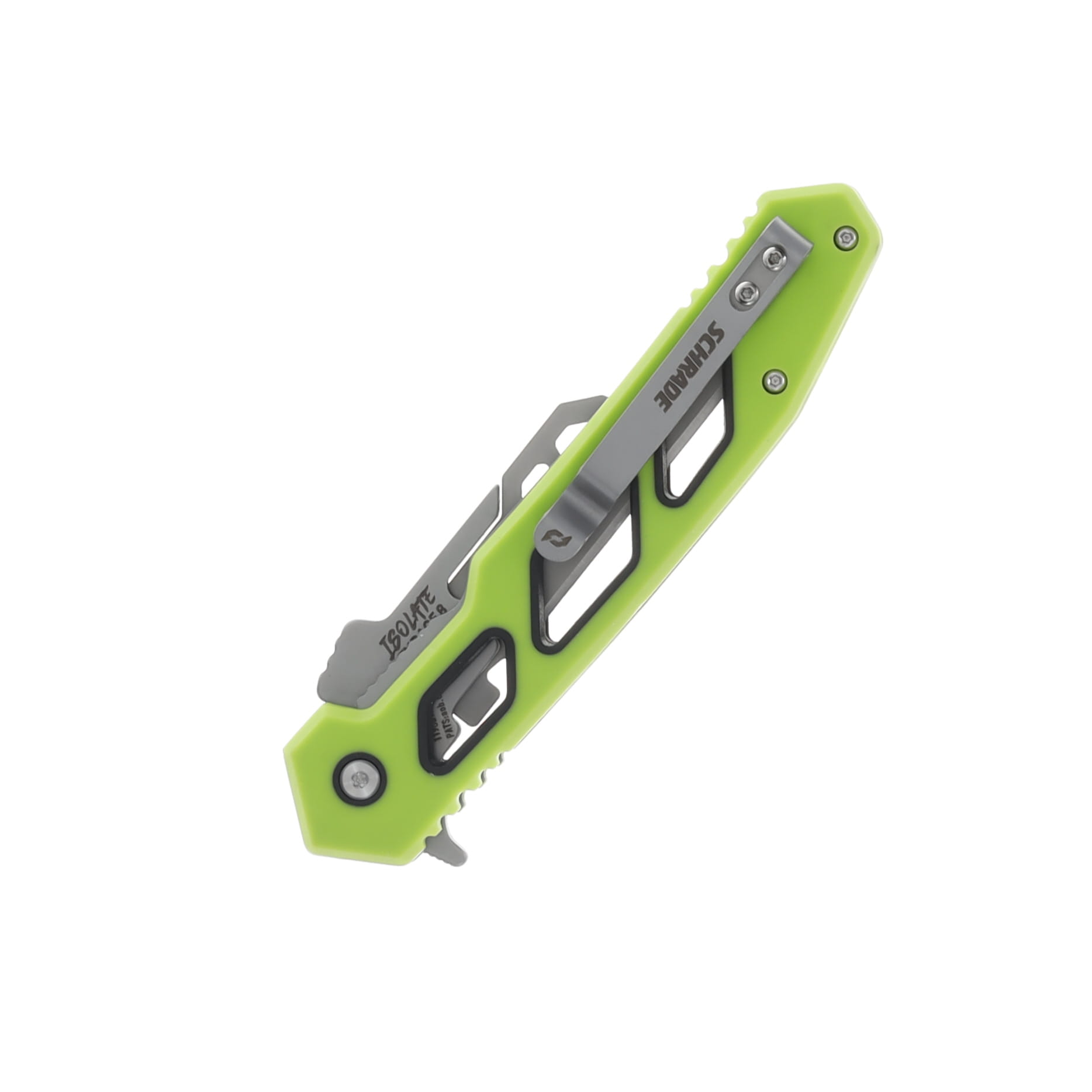Schrade Isolate Enrage 8 Replaceable Blade Knife Clam Pack 1197646 View 5