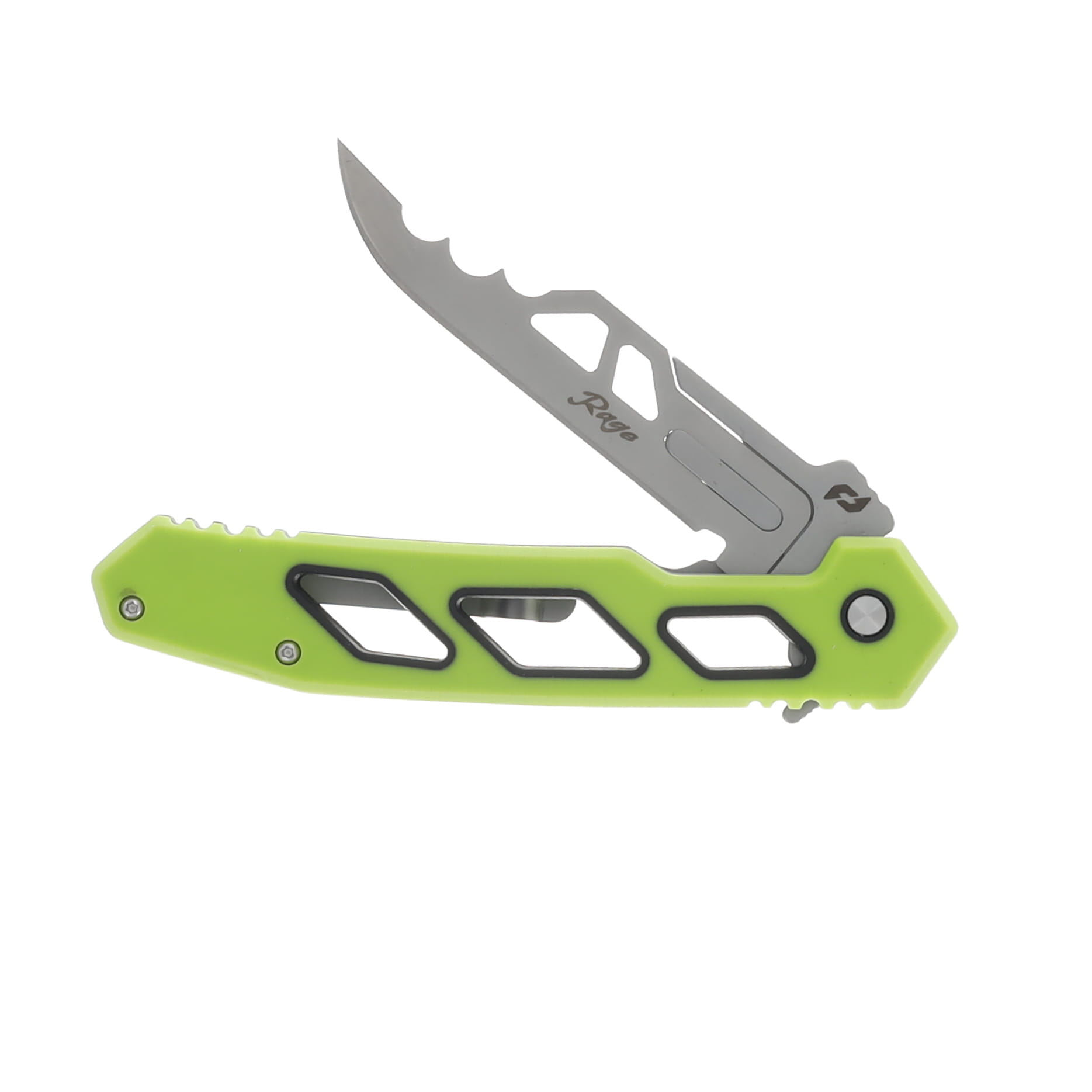 Schrade Isolate Enrage 8 Replaceable Blade Knife Clam Pack 1197646 View 4