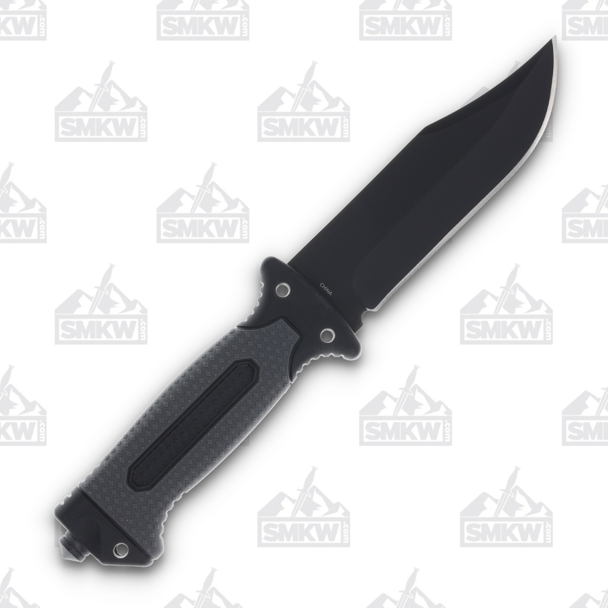 Tac Commander 10.6" Fixed Blade Hunting Knife (Black and Gray) FRTC07GY View 2