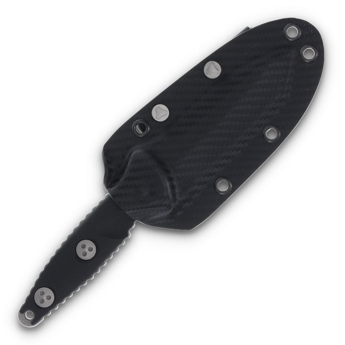 Microtech Socom Alpha Mini Apocalyptic Tanto Stonewash MT114M10AP View 6