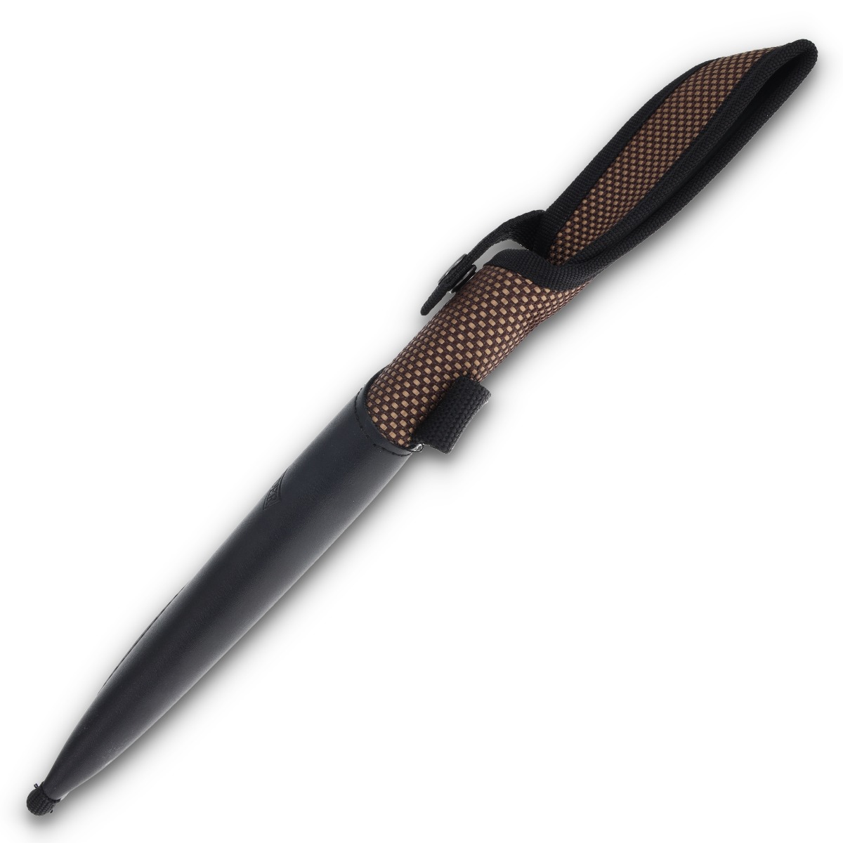 Rough Ryder RR2586 Combat Bowie Distressed Black/Stacked Leather RR2586 View 12