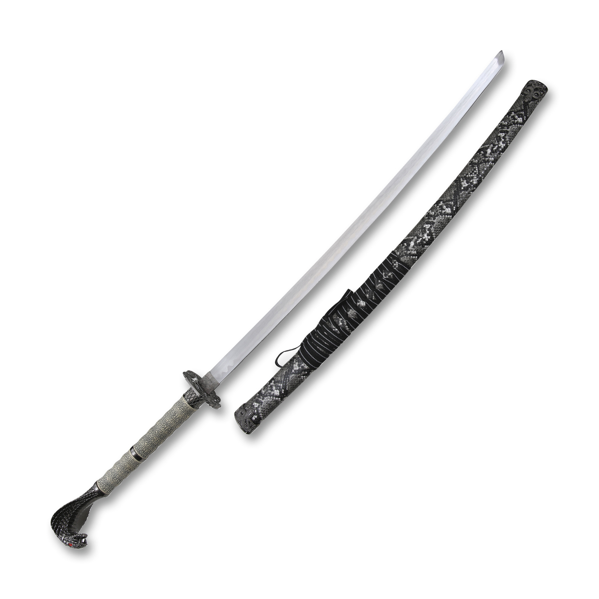 Samurai Sword Synthetic Snakeskin DBJS603 View 3