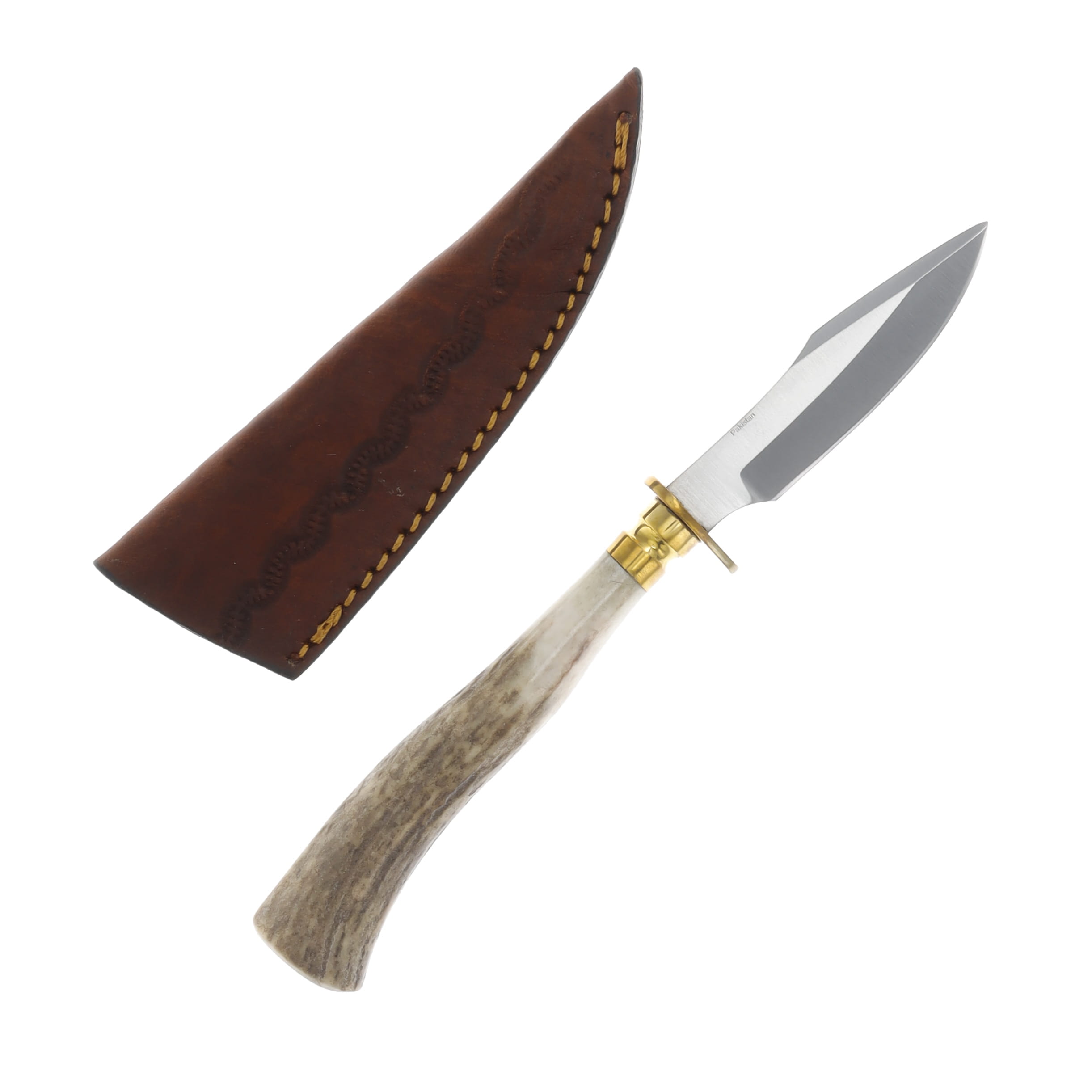 Rulers of the Forest Prince Fixed Blade Skinner 7.75in Plain Stag SS7017 View 2