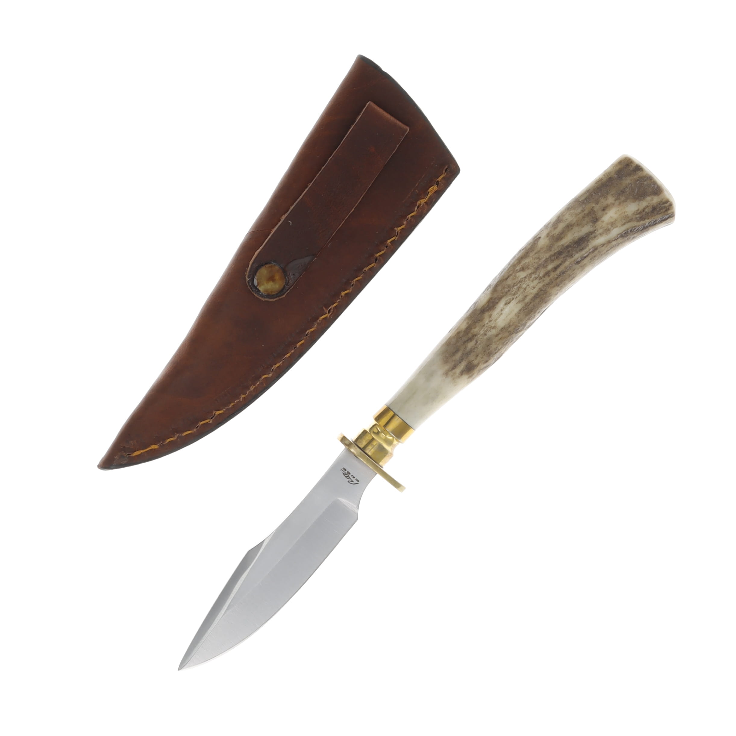 Rulers of the Forest Prince Fixed Blade Skinner 7.75in Plain Stag SS7017 View 1