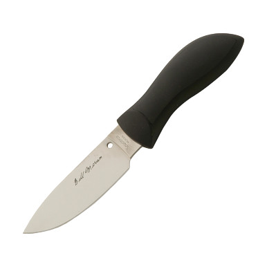Spyderco Bill Moran Fixed Blade Knife 3.92 Inch Plain Satin Drop Point SPFB02 View 2