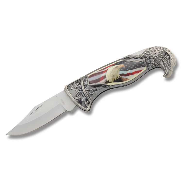 Patriotic Eagle Lockback SX1415 View 1