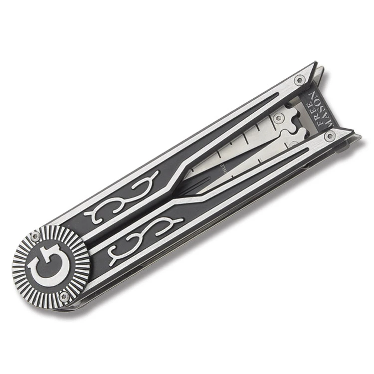 Sigma Impex Masonic Compass Folding Knife 211463 View 3