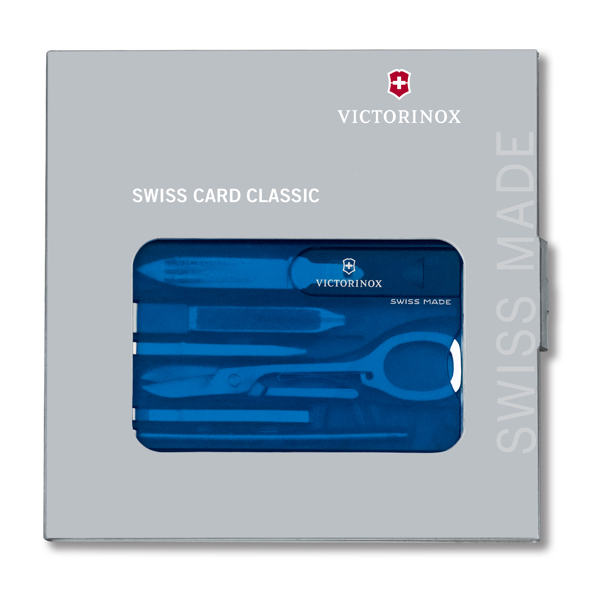 Victorinox SwissCard Pocket Tool Translucent Sapphire V53928 View 3