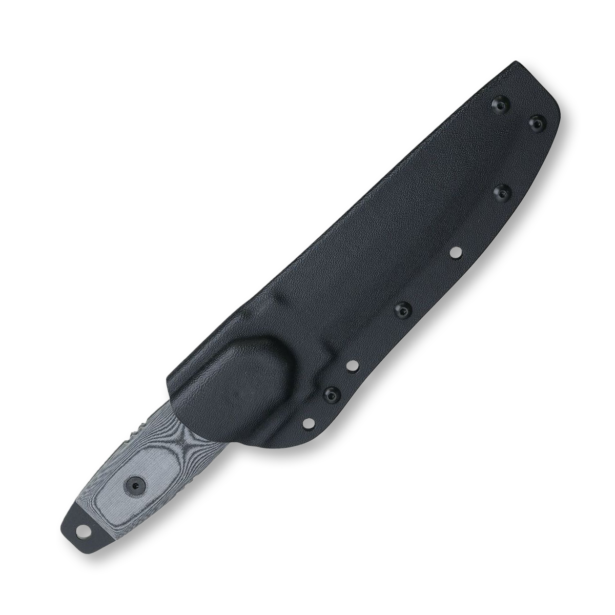 TOPS Ranger’s Edge Fixed Blade Knife Micarta Dual Serrated Dagger TPRE3010 View 4