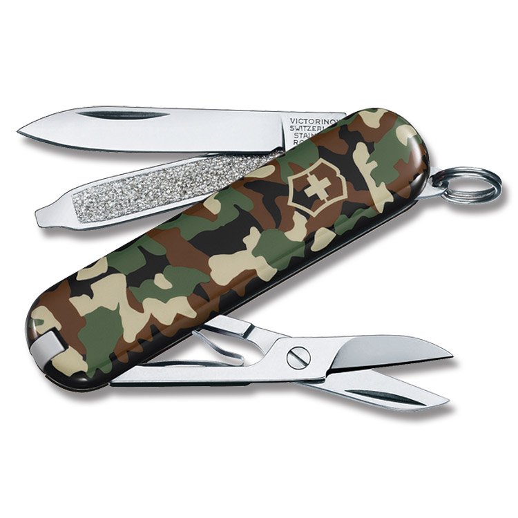 Victorinox Classic SD Swiss Army Knife Camouflage V01582 View 1