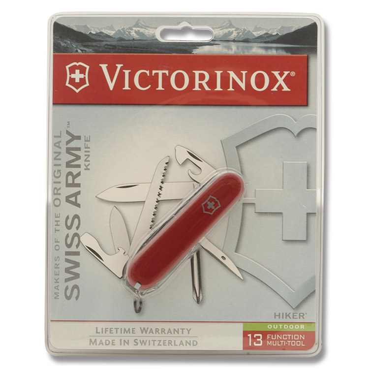Victorinox Hiker Swiss Army Knife Red V56831 View 3