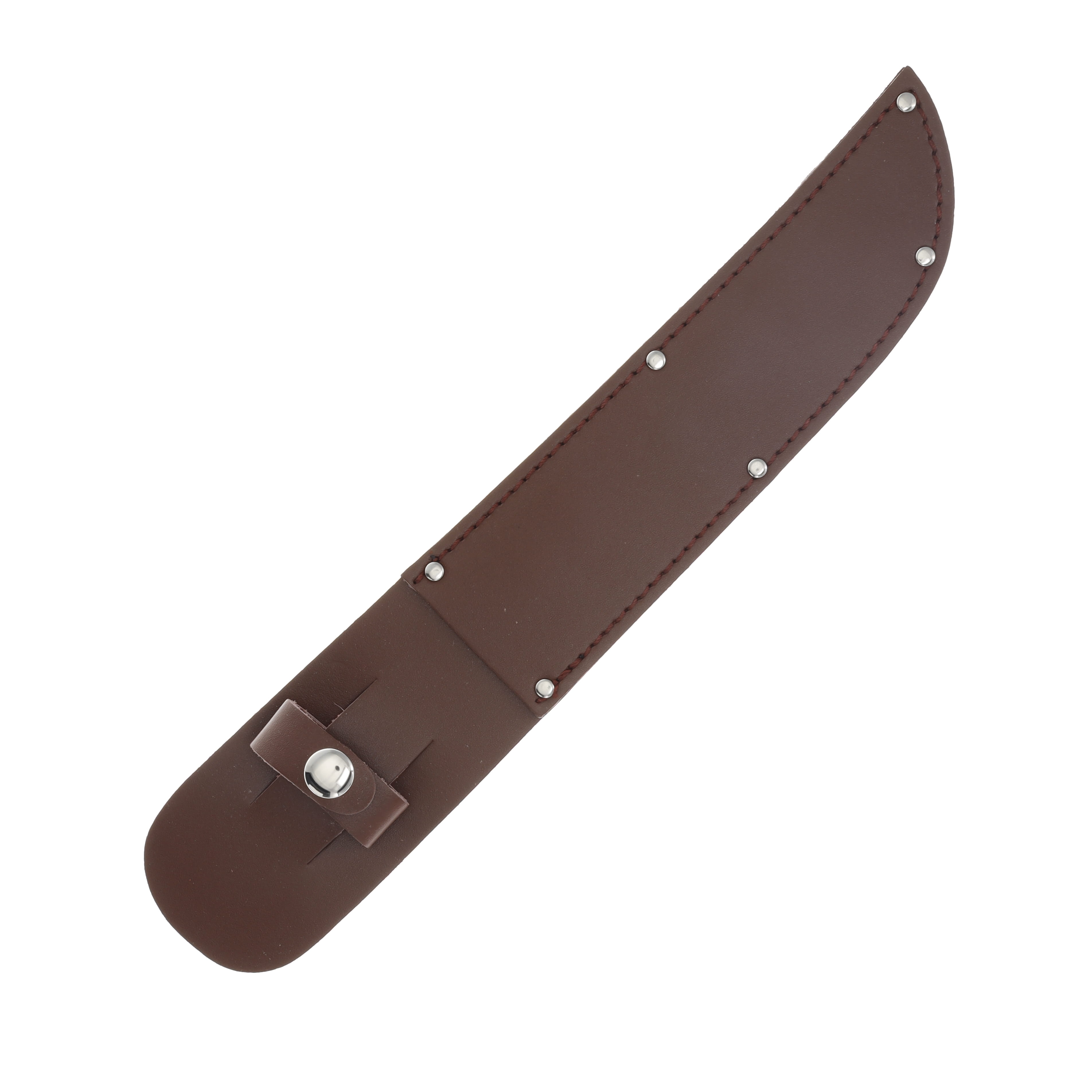 8" Stitched Leather Sheath SH260 View 1