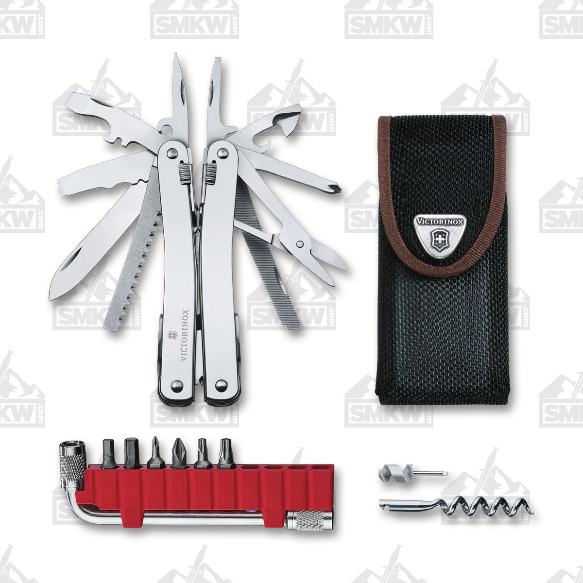 Victorinox SwissTool Spirit X MultiTool Plus with Nylon Pouch V53804 View 1
