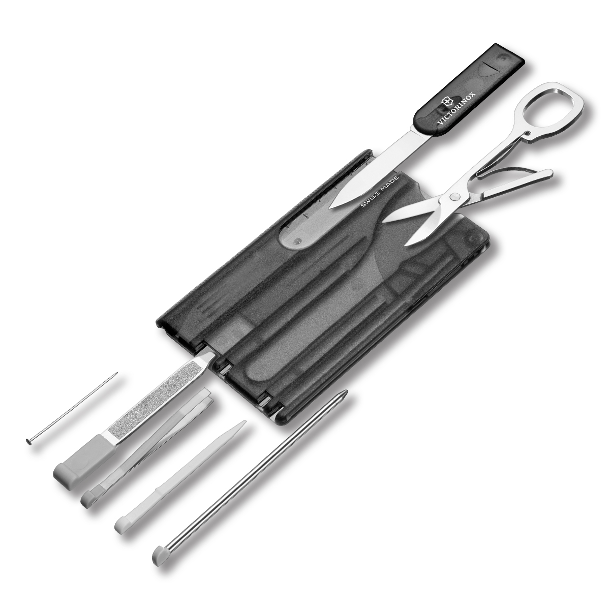 Victorinox SwissCard Pocket Tool Translucent Black V53937 View 1