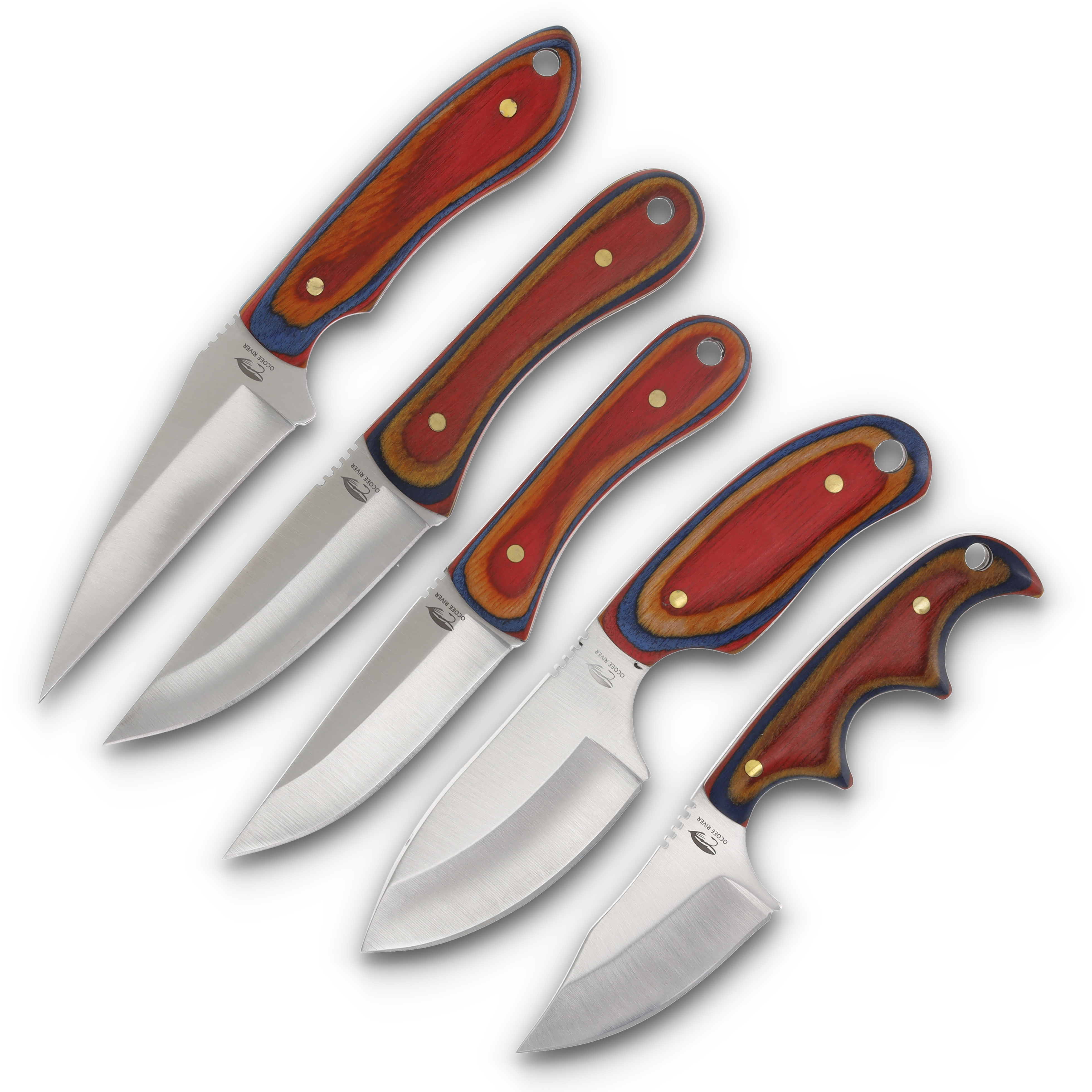 Frost Ocoee River 5 Pc Skinner Set Frostwood FROC01FW View 3