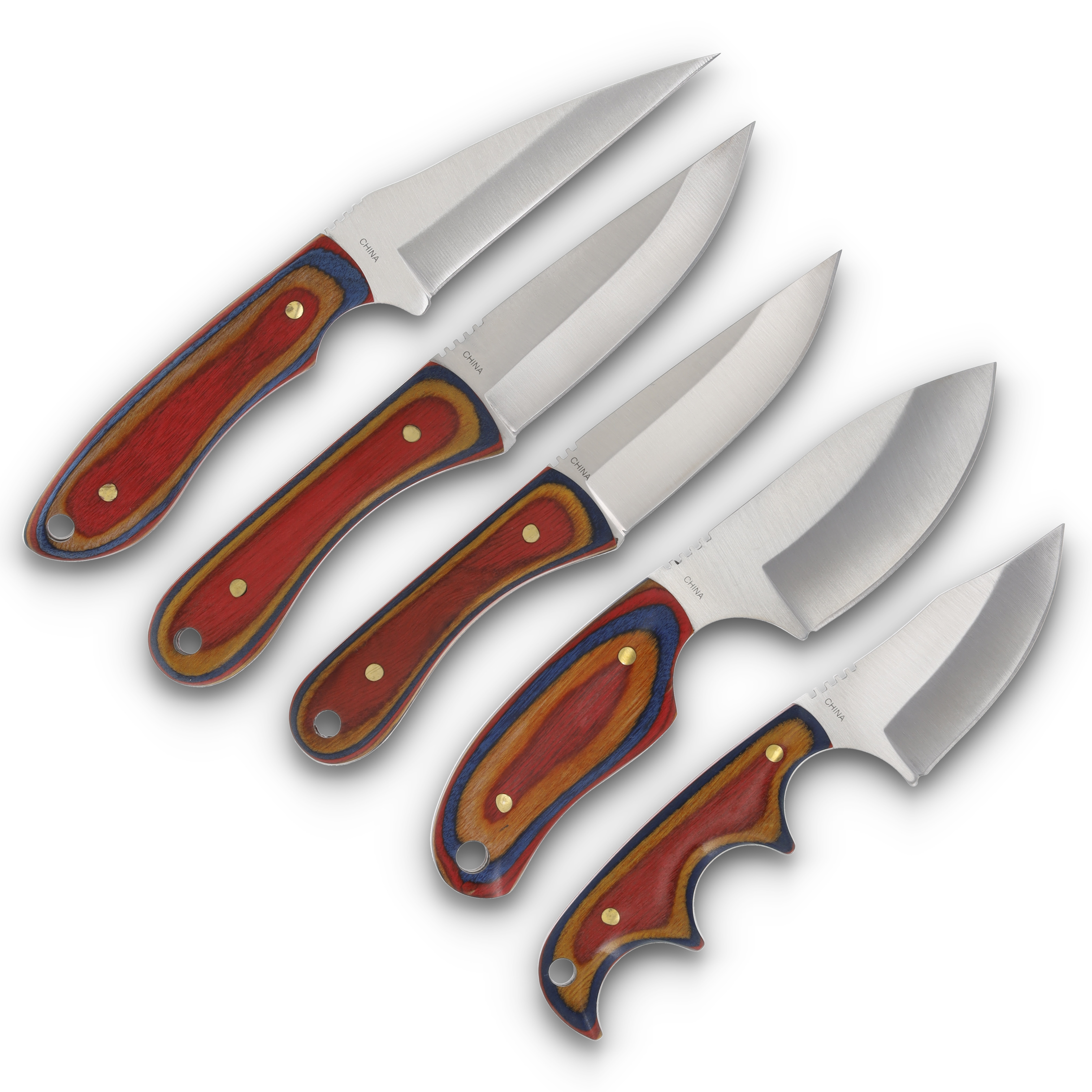 Frost Ocoee River 5 Pc Skinner Set Frostwood FROC01FW View 4