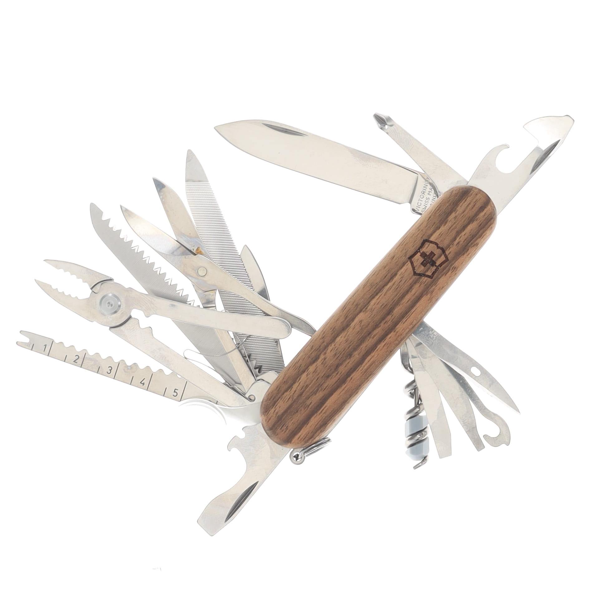 Victorinox Swiss Champ Swiss Army Knife Wood V53526 View 2