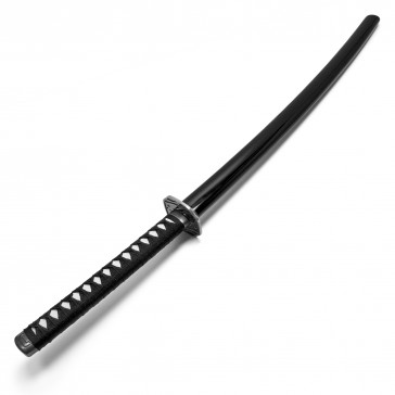 37.75in Replica Katana Sword W/Wrapped Handle and Silver Guard NTFS161 View 2