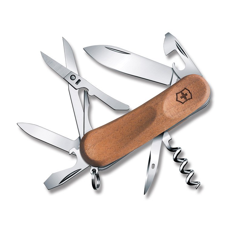 Victorinox Evolution 14 Swiss Army Knife Wood V04397 View 1