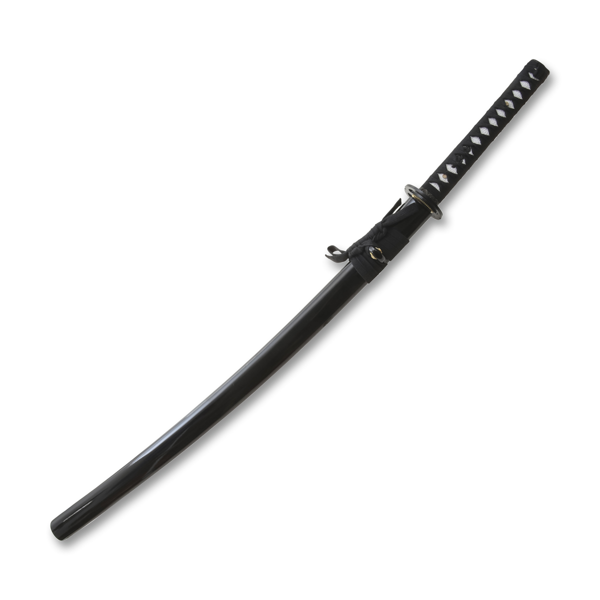 40in Blue Carbon Steel Hand Forged Katana Display Sword NTKON17BL View 8