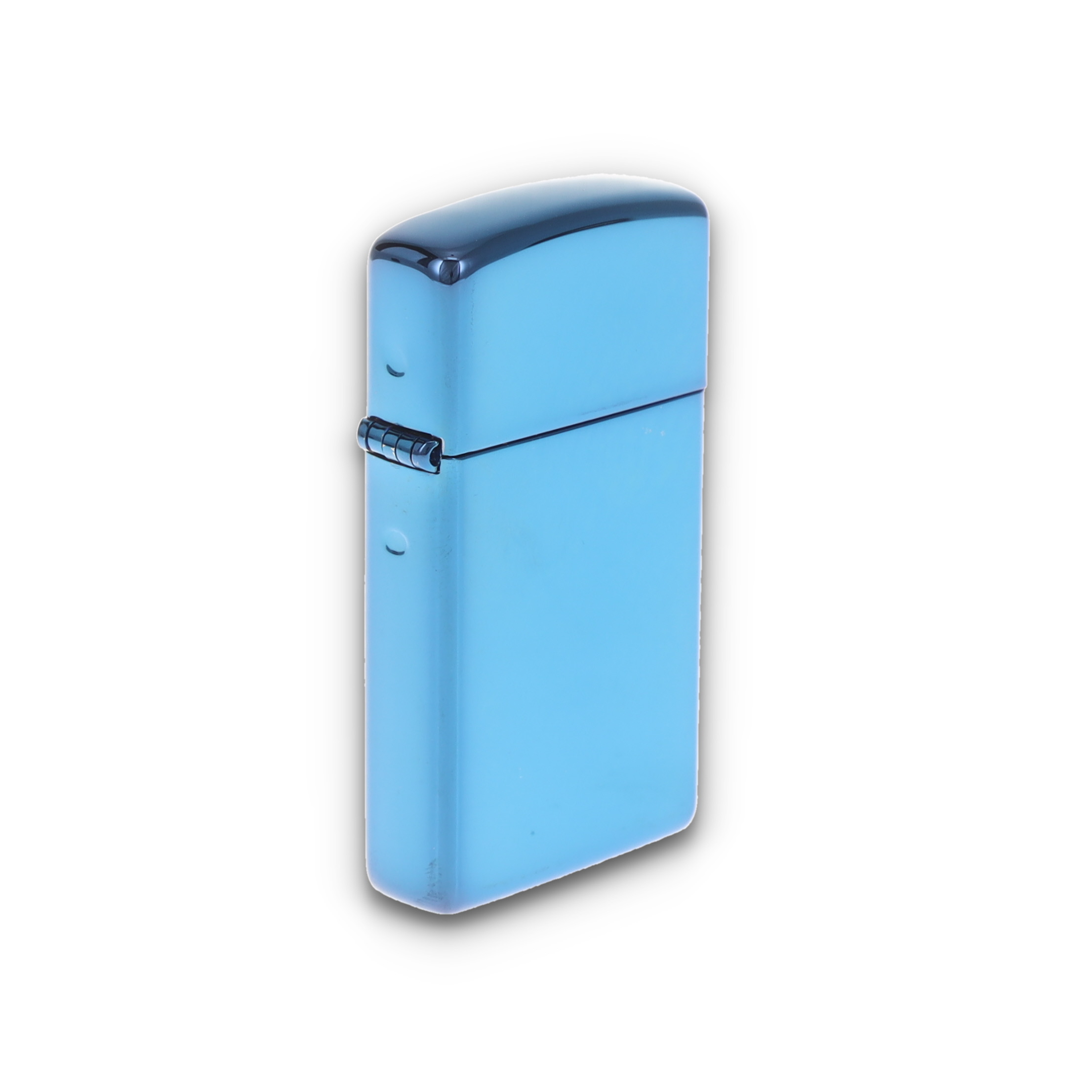 Zippo Lighter Sapphire Slim High Polish Blue Finish ZP20494 View 8