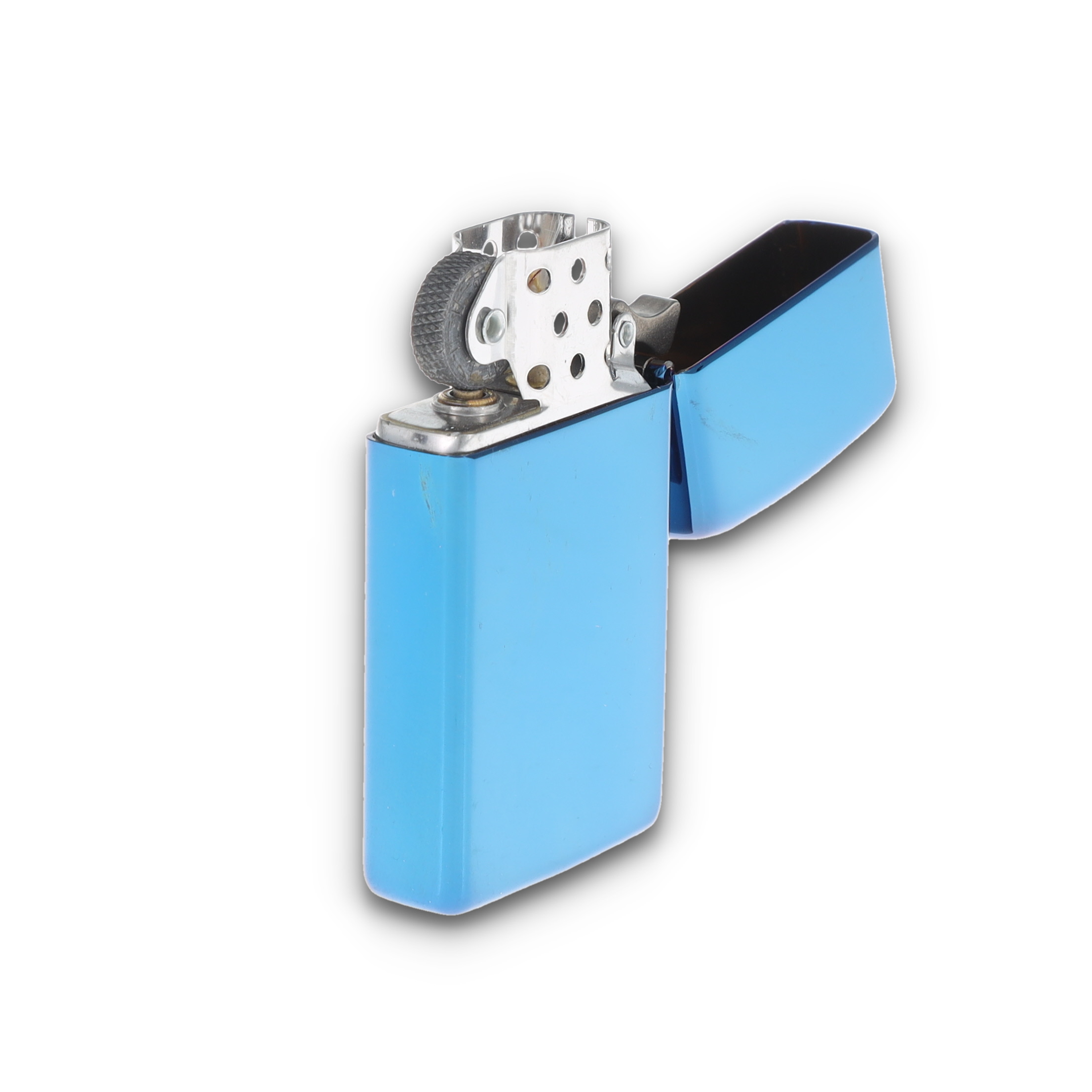 Zippo Lighter Sapphire Slim High Polish Blue Finish ZP20494 View 14