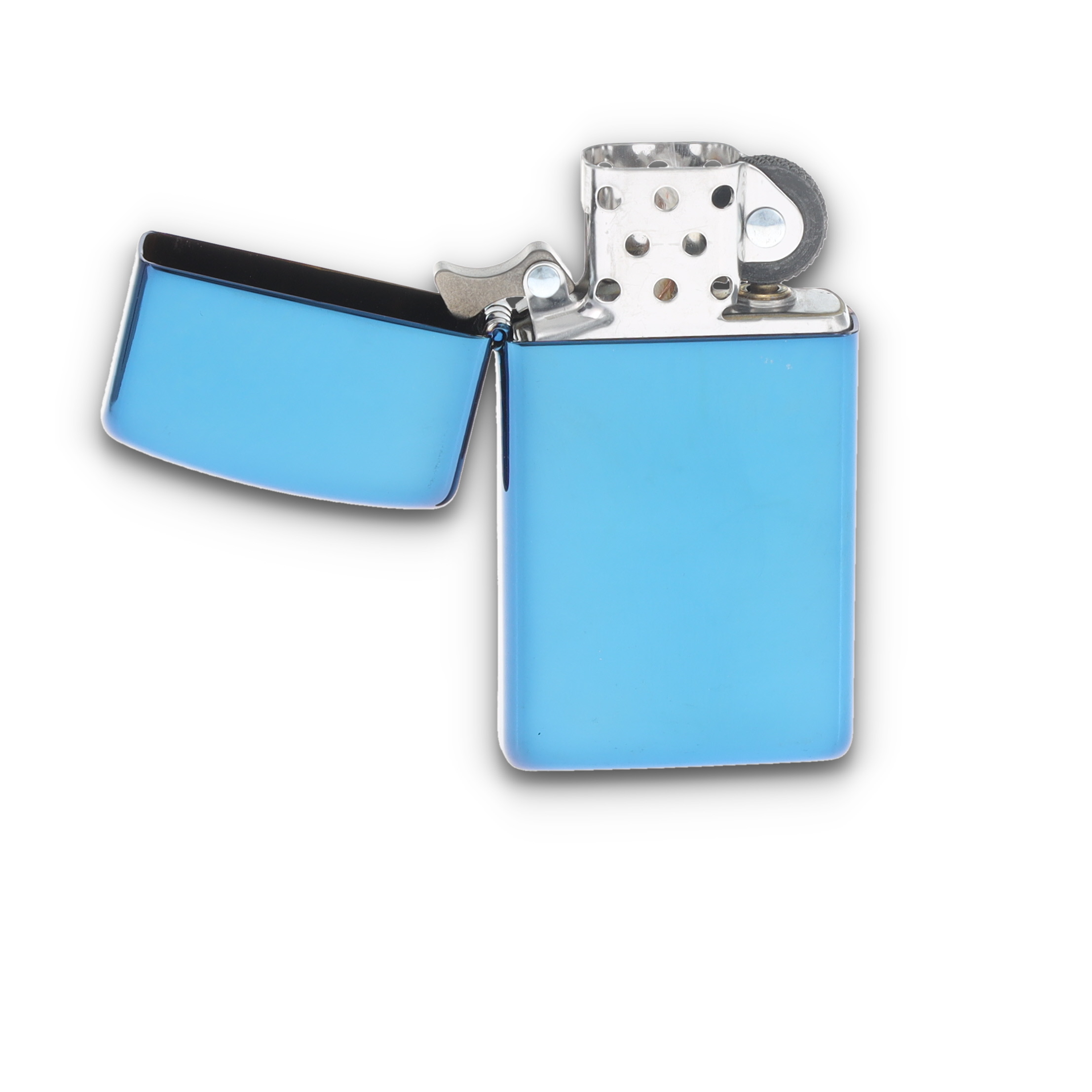 Zippo Lighter Sapphire Slim High Polish Blue Finish ZP20494 View 13