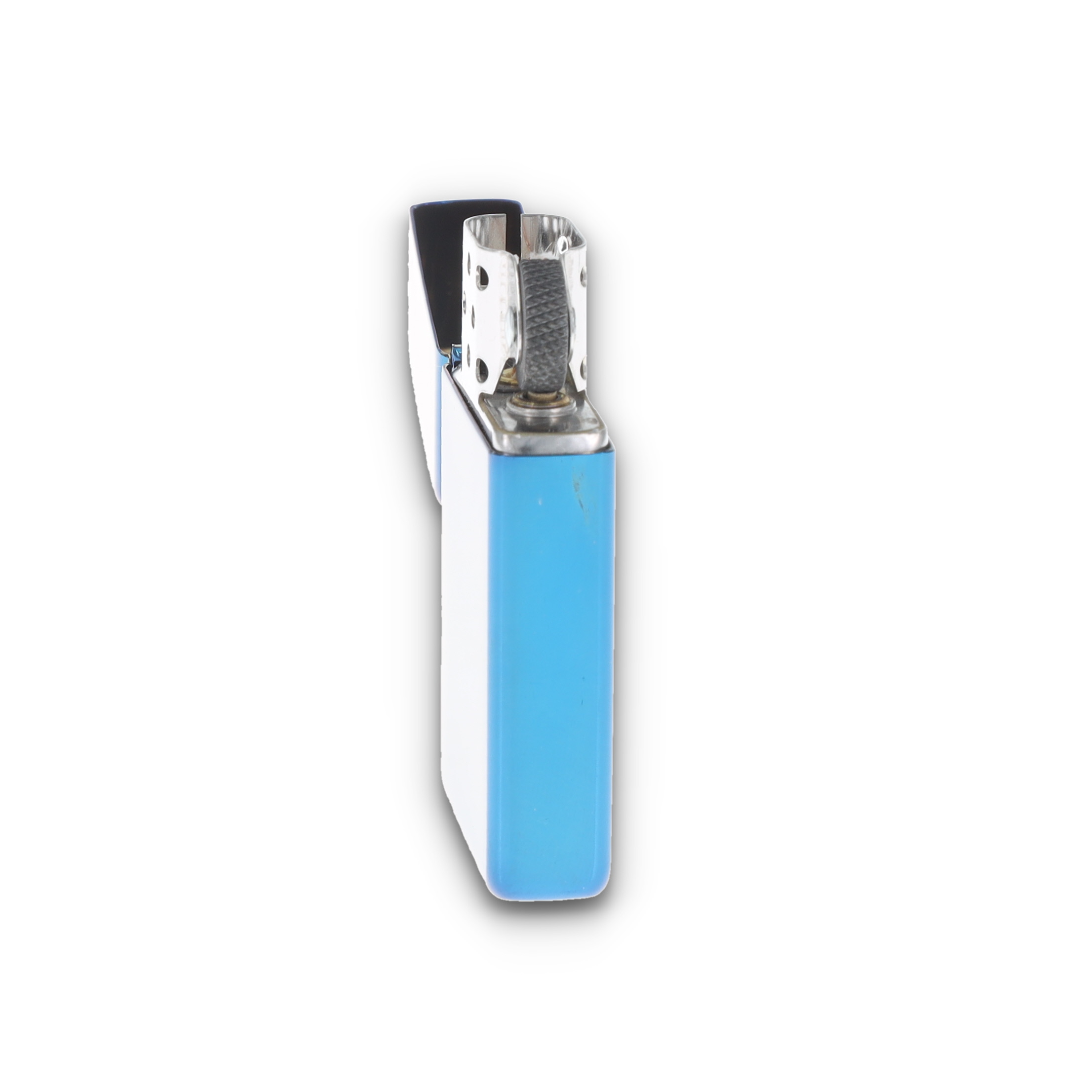 Zippo Lighter Sapphire Slim High Polish Blue Finish ZP20494 View 10