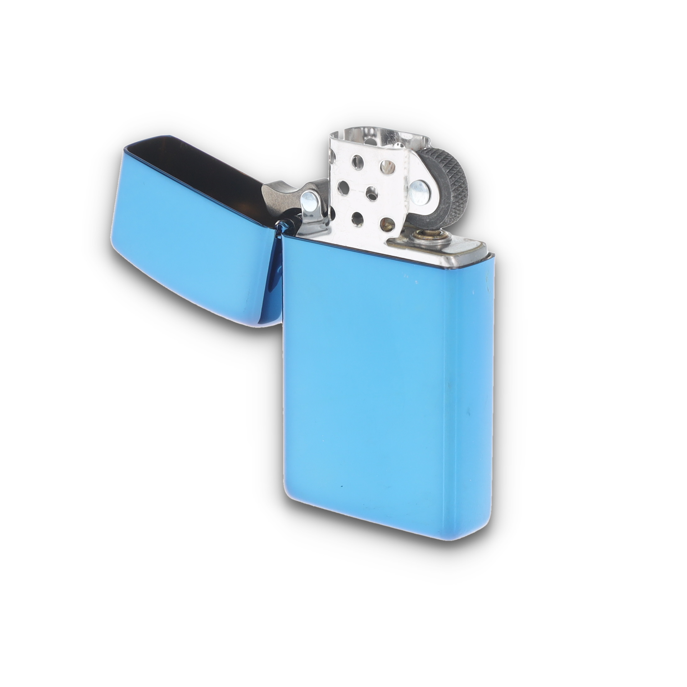 Zippo Lighter Sapphire Slim High Polish Blue Finish ZP20494 View 16