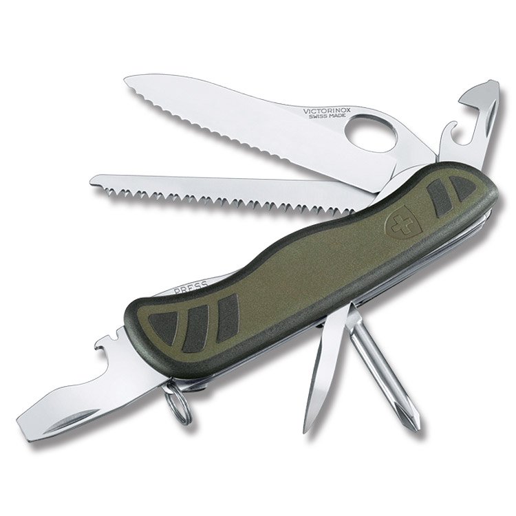 Victorinox Soldier Swiss Army Knife Green V53945 View 1