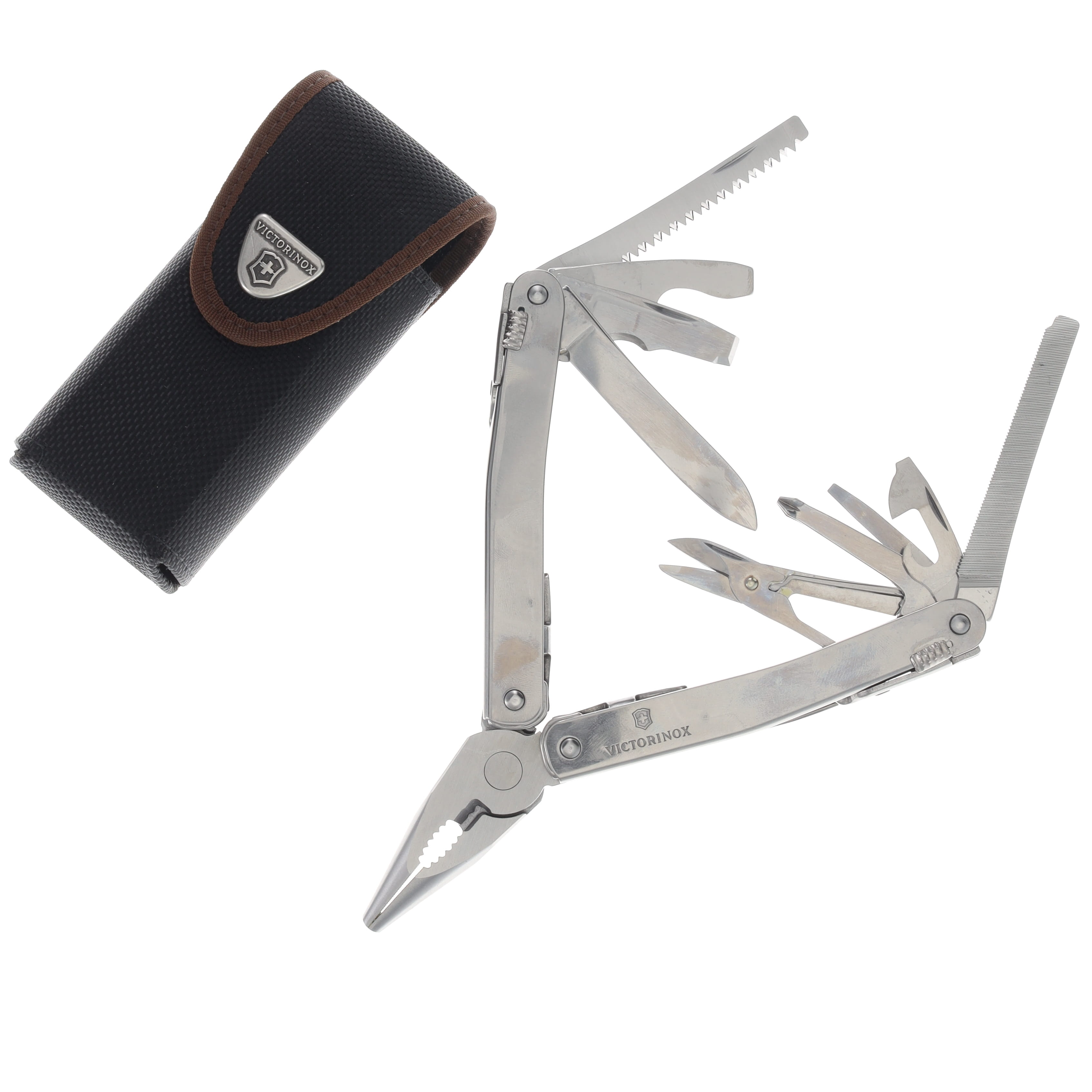 Victorinox SwissTool Spirit X MultiTool Plus Ratchet with Nylon Pouch V53807 View 1
