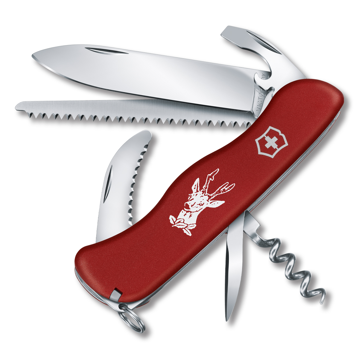 Victorinox Hunter Swiss Army Knife Red V5901R View 1
