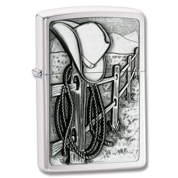 Zippo Resting Cowboy Lighter ZP24879 View 4