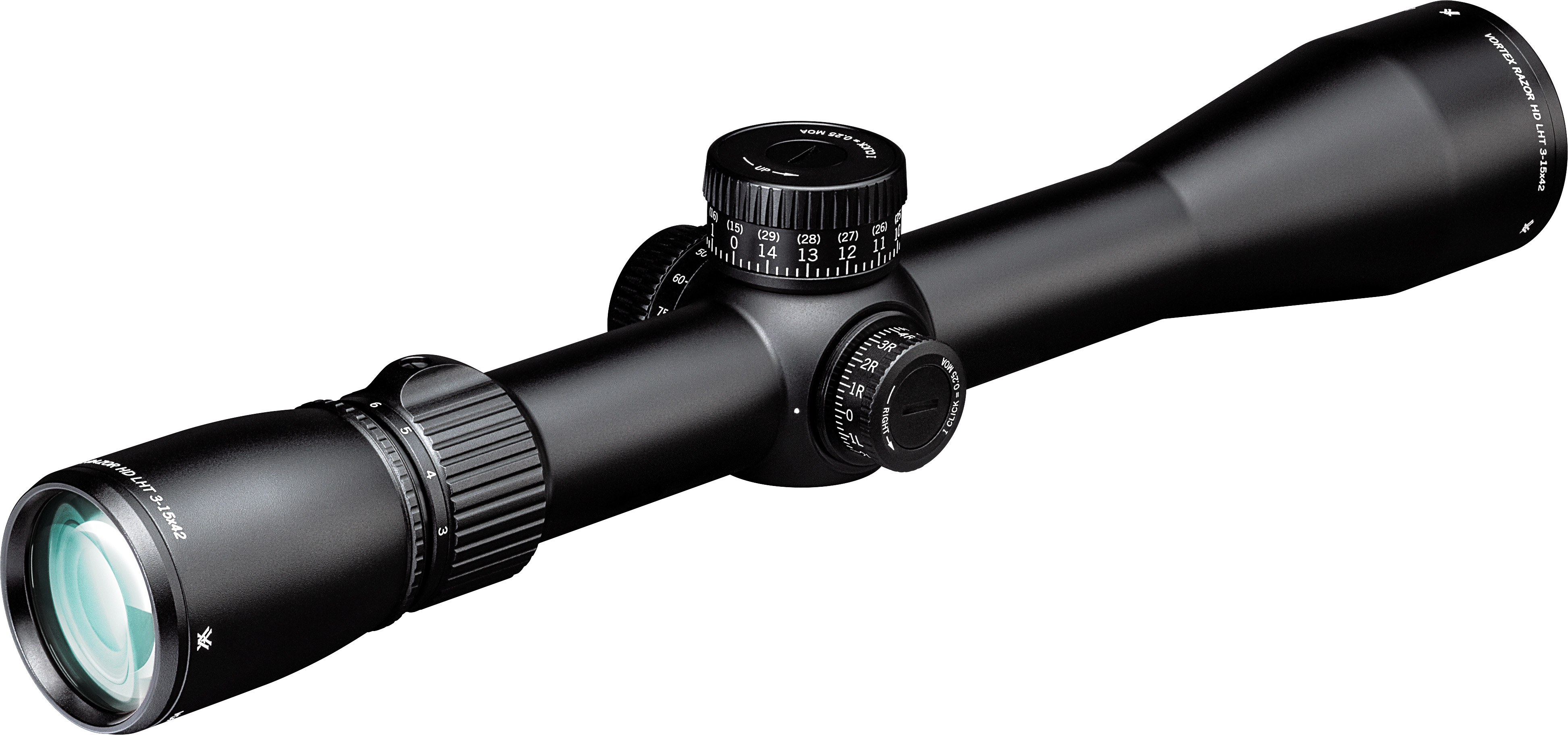 Vortex Razor HD LHT 3-15x42 SFP HSR-5i MOA Riflescope RZR31501 View 2