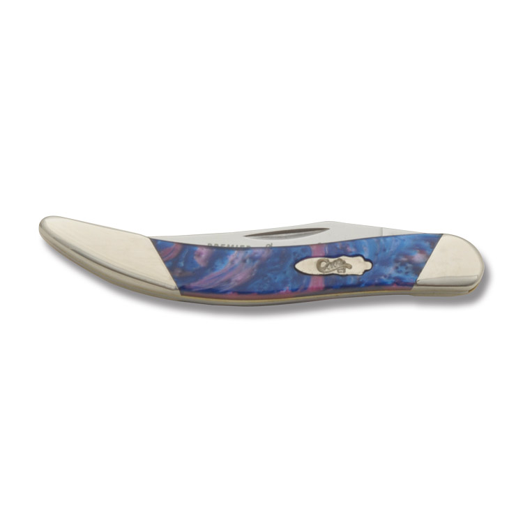 Case XX Slant Bolster Lolly Pop Corelon Small Texas Toothpick Folding Knife CAS910096LP View 2