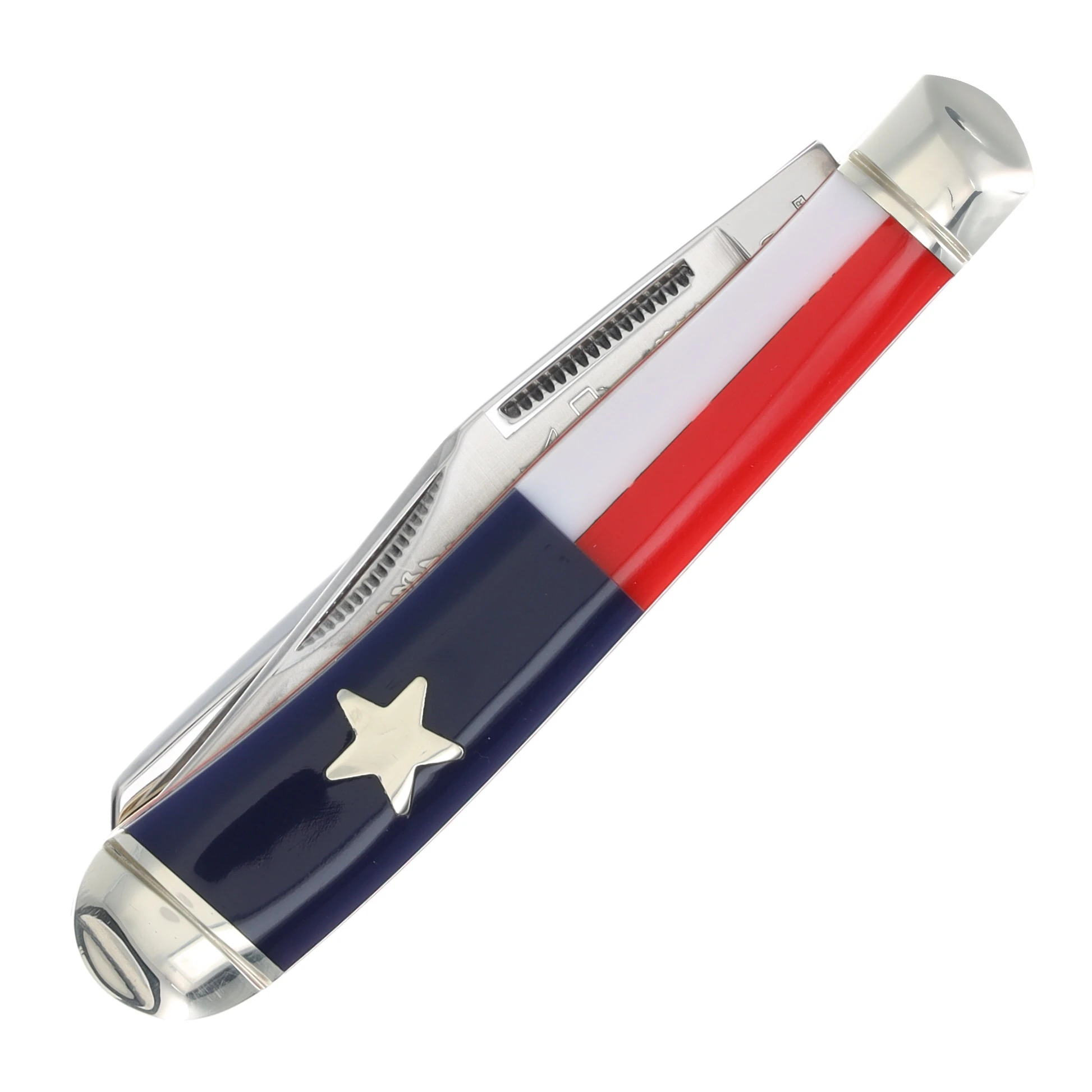 Rough Ryder Trapper Folding Knife Texas Star RR2499 View 3
